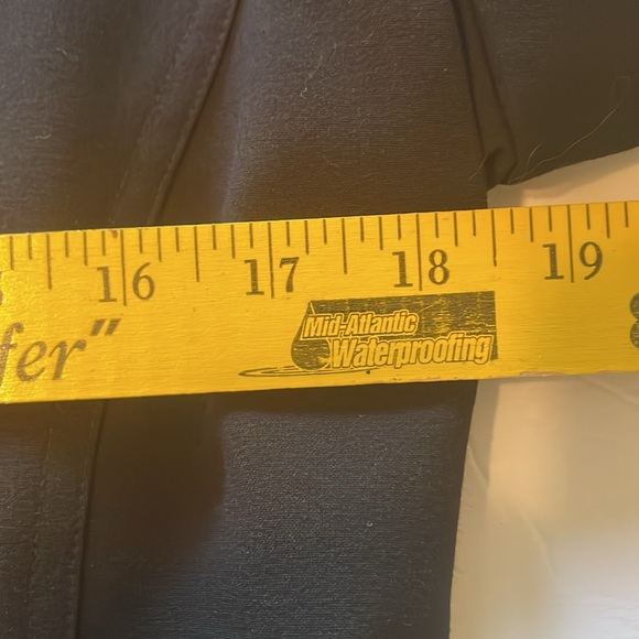 Chico’s Black Stretch Button Down Jacket Size 8 - Picture 11 of 12